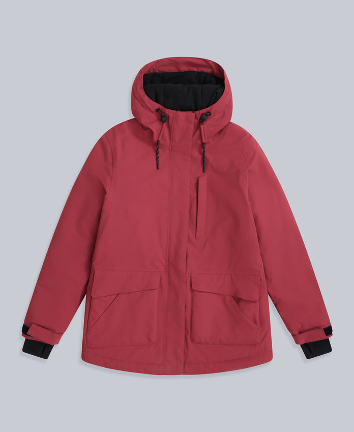 Tignes Womens Snow Jacket - Red