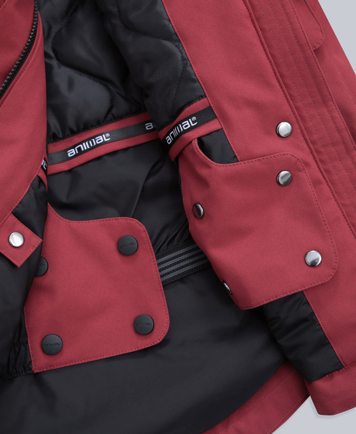 Tignes Womens Snow Jacket - Red