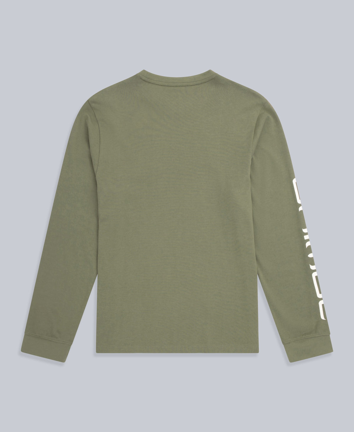 Tommy Mens Graphic Long Sleeve Tee - Khaki