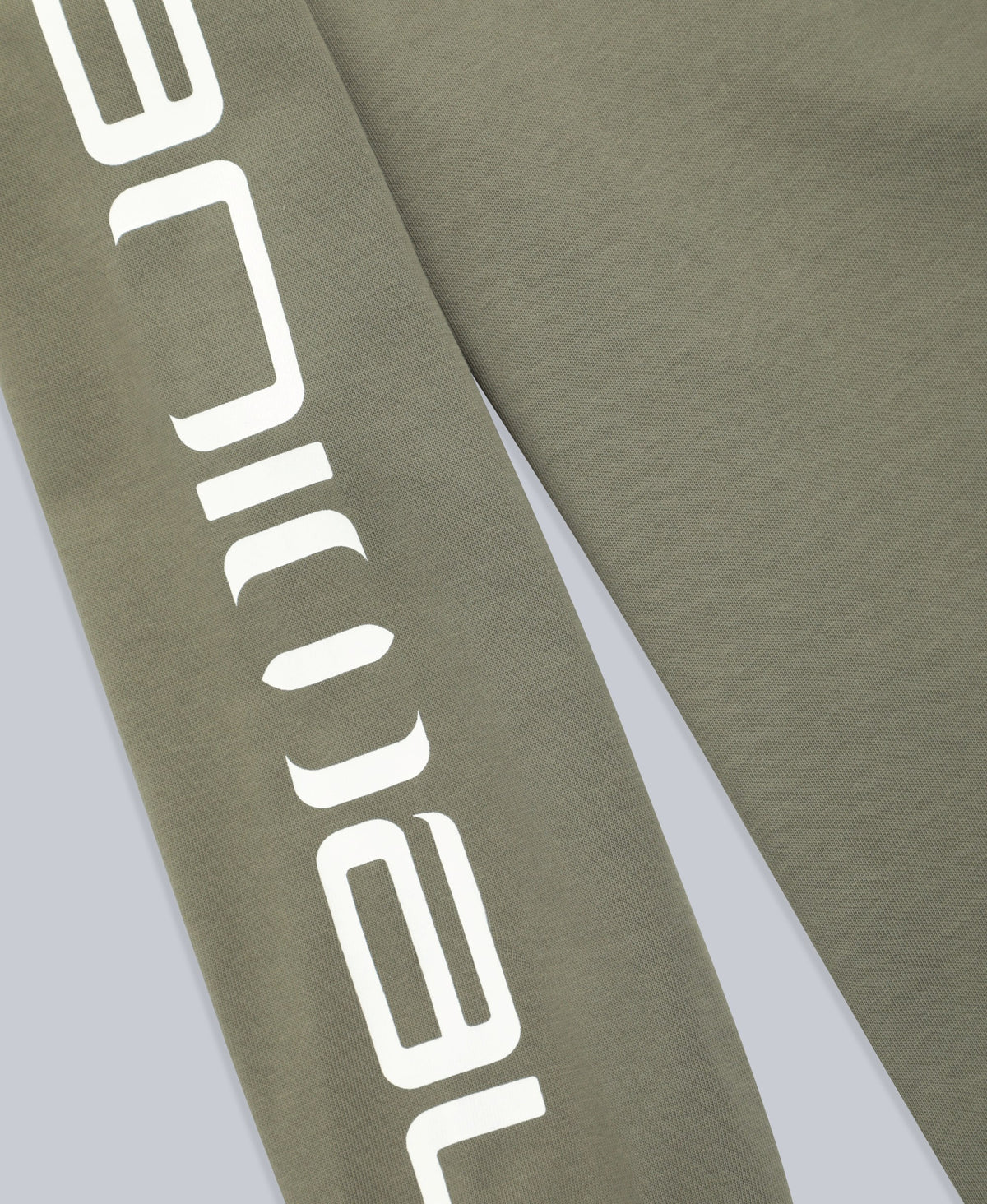 Tommy Mens Graphic Long Sleeve Tee - Khaki