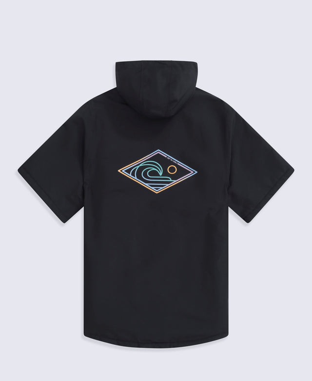 Misty Kids Waterproof Beach Parka - Jet Black