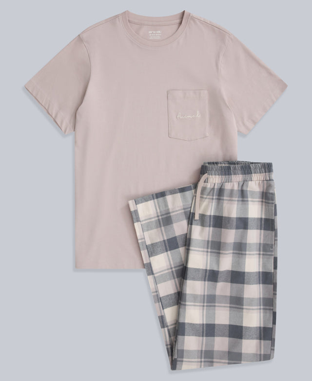 Driftoff Womens Pyjama Set - Beige