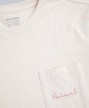 Driftoff Womens Pyjama Set - Off White