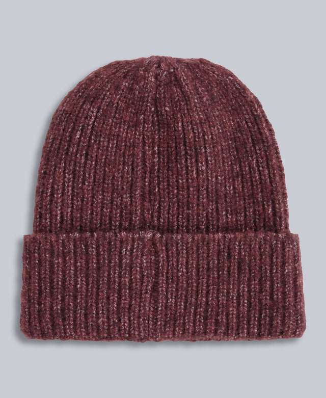 Codi Mens Knit Beanie - Dark Brown