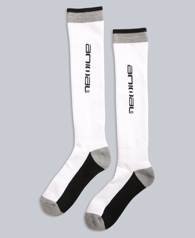 Drift Womens Ski Socks - White