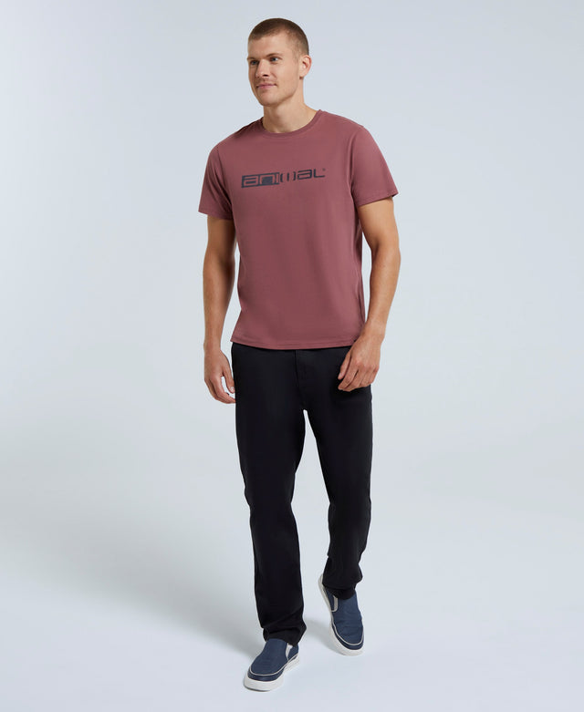 Jacob Mens T-Shirt - Burgundy
