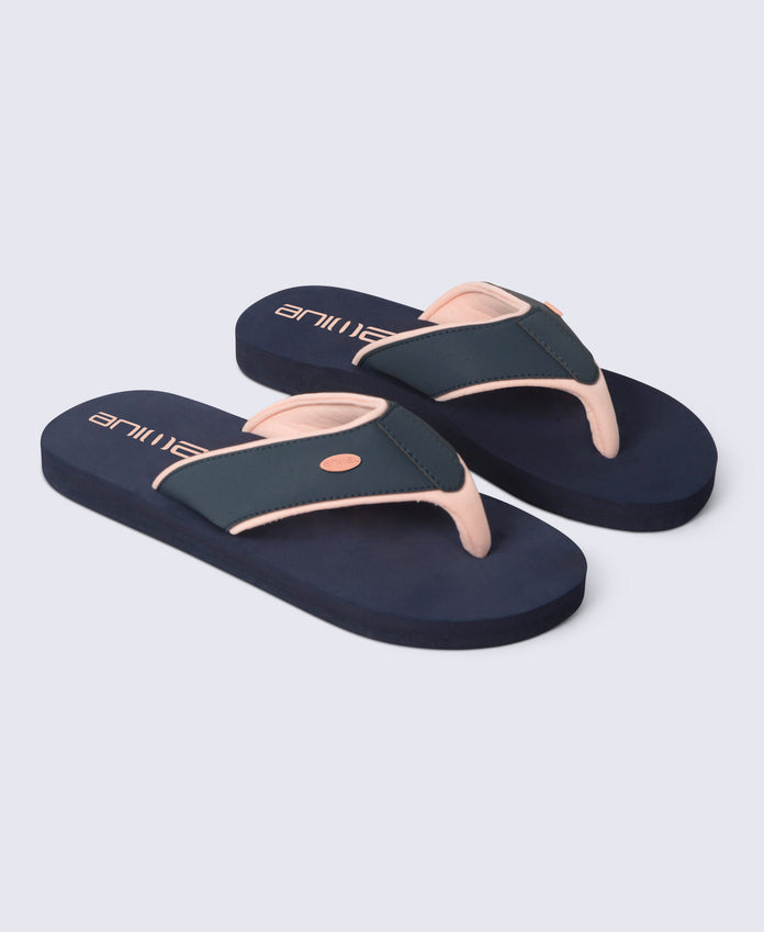 Marti Womens Flip-Flops - Navy