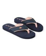 Marti Womens Flip-Flops - Navy