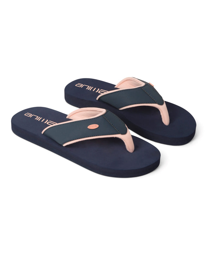 Marti Womens Flip-Flops - Navy