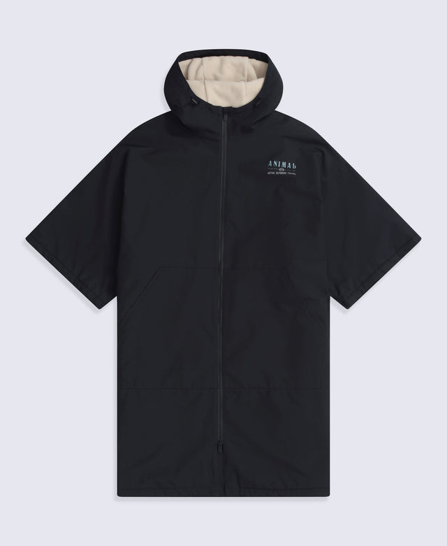 Misty Mens Fleece Lined Changing Robe - Dark Grey