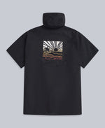 Misty Mens Fleece Lined Changing Robe - Jet Black