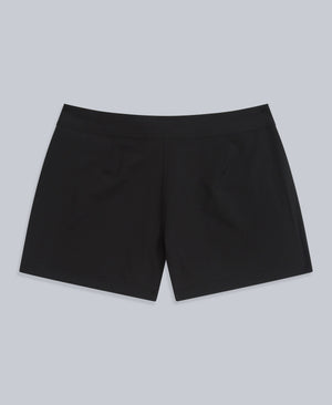Aurora Womens Mini Boardshorts - Jet Black