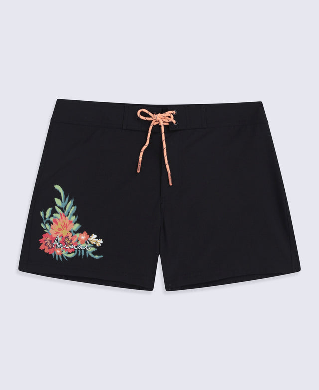 Aurora Womens Mini Boardshorts - Rust