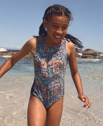 Vacation Kids Swimsuit - Navy