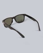 Ash Mens Recycled Polarised Sunglasses - Black