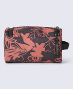 Printed Wash Bag - Rust