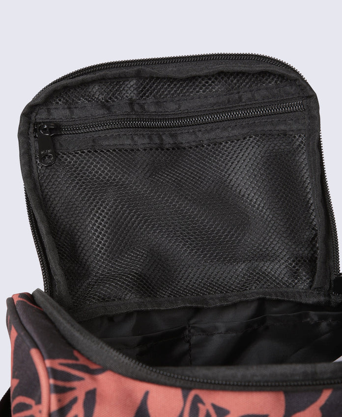 Printed Wash Bag - Rust