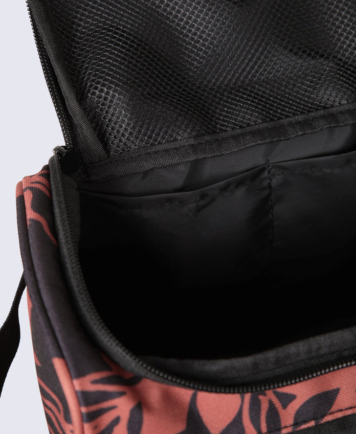 Printed Wash Bag - Rust
