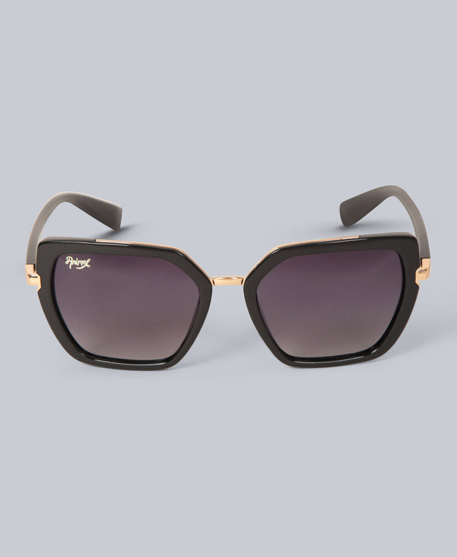 Olive Womens Recycled Polarised Sunglasses - Black