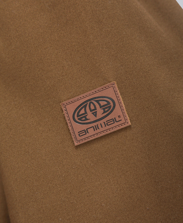 Padstow Mens Organic Cotton Jacket - Light Brown