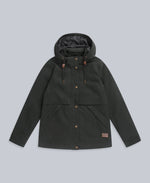 Padstow Womens Cotton Jacket - Dark Green