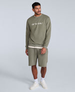 Driver Mens Sweatshirt - Khaki