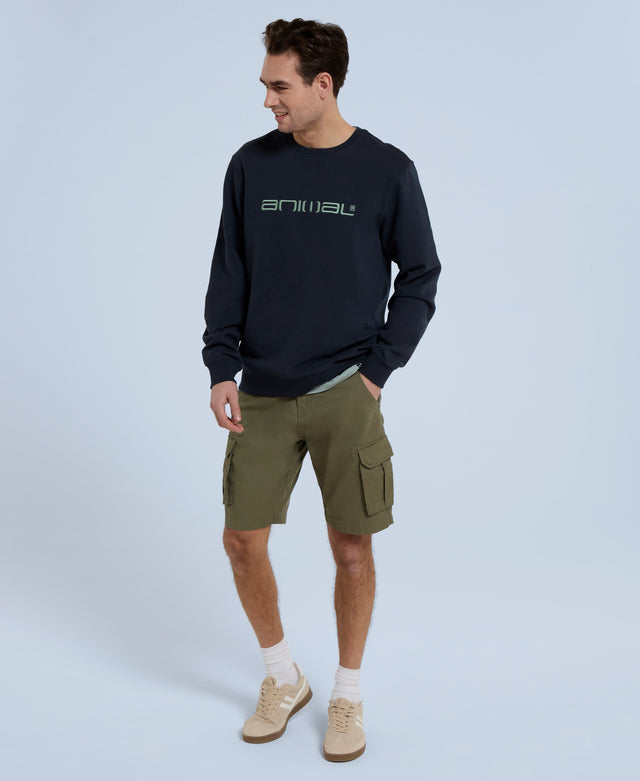 Driver Mens Organic Sweatshirt - Navy