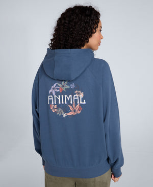 Kaya Womens Hoodie - Dark Blue