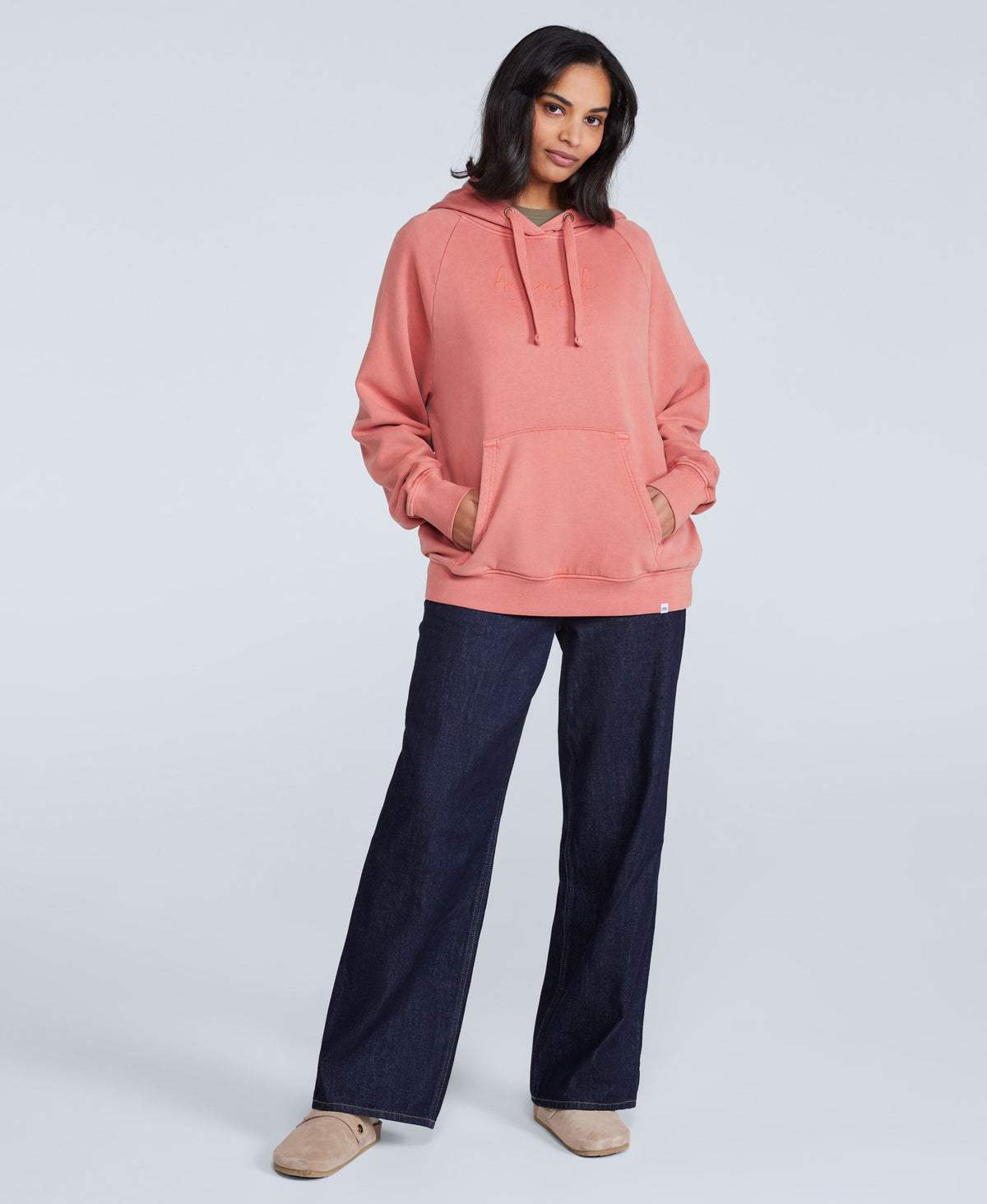 Kaya Womens Hoodie - Rust