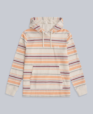 Lila Womens Beach Hoodie - Coral