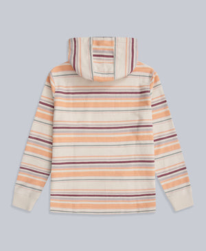 Lila Womens Beach Hoodie - Coral