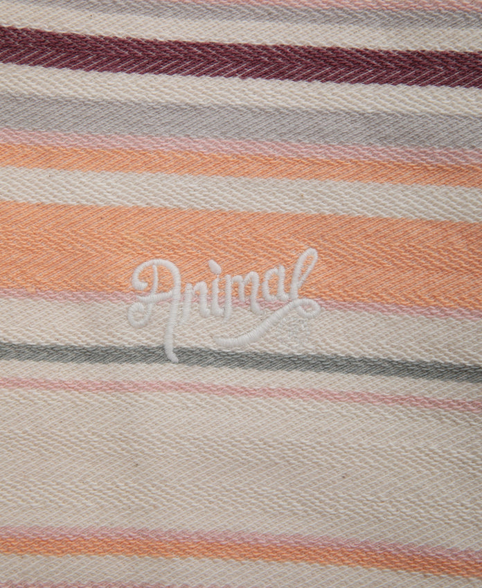 Lila Womens Beach Hoodie - Light Pink