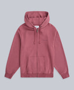 Maya Womens Full-Zip Hoodie - Dusky Purple