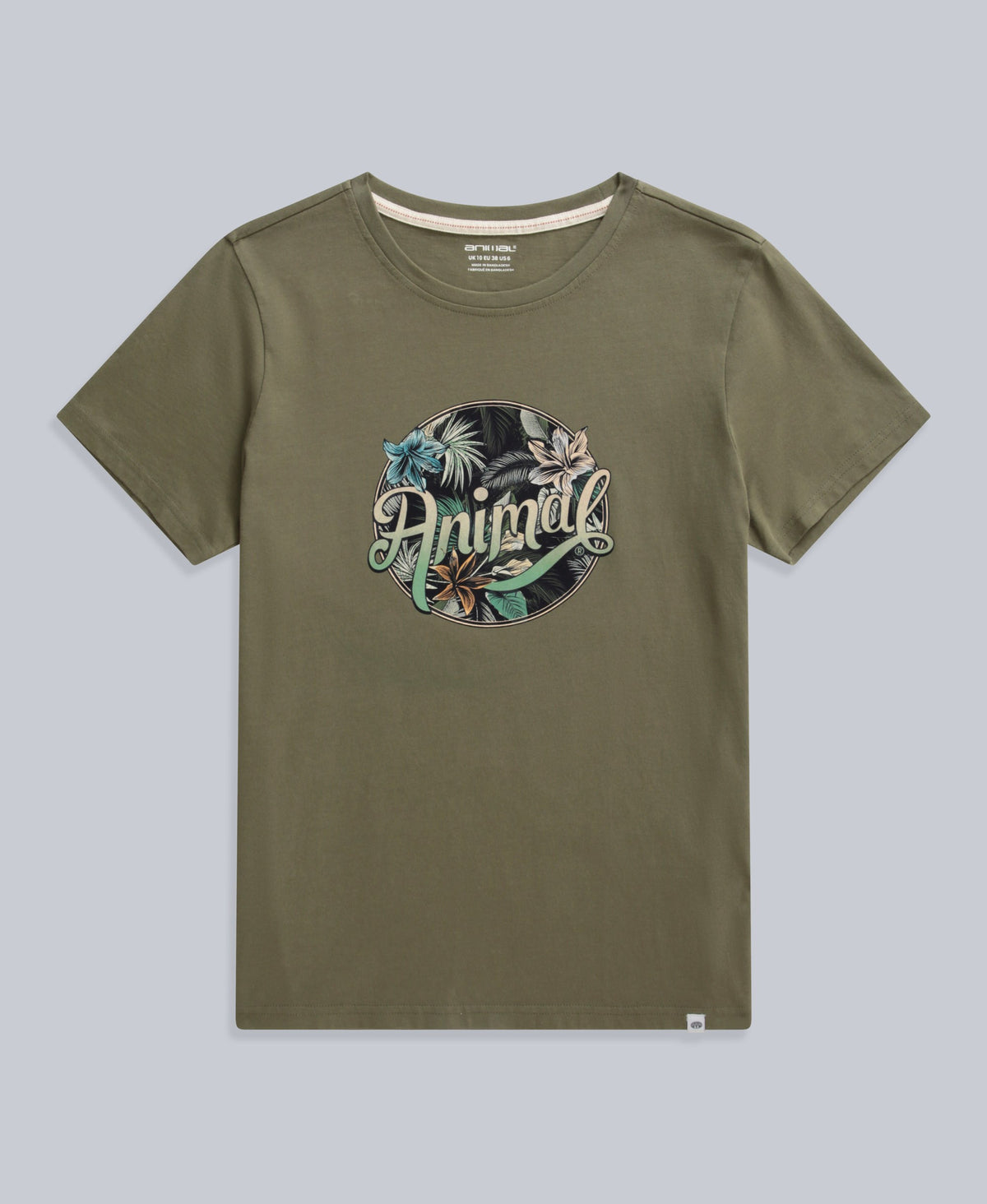 Canopy Carina Womens T-Shirt - Khaki