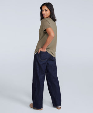 Canopy Carina Womens T-Shirt - Khaki