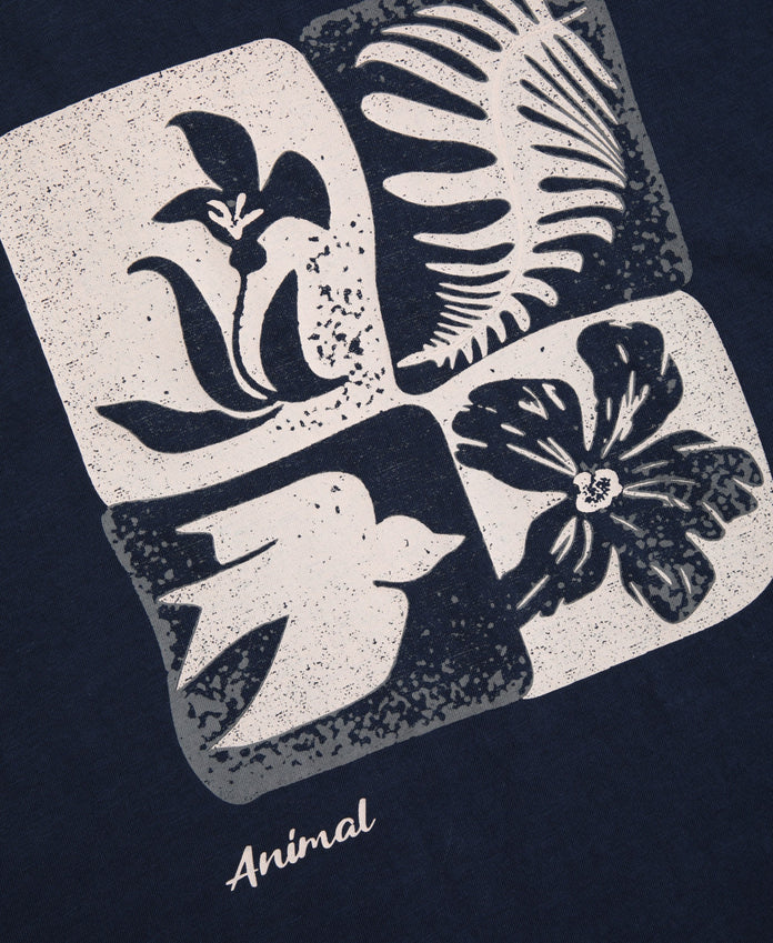 Holly Womens Logo T-Shirt - Dark Blue