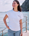 Holly Womens Logo T-Shirt - White
