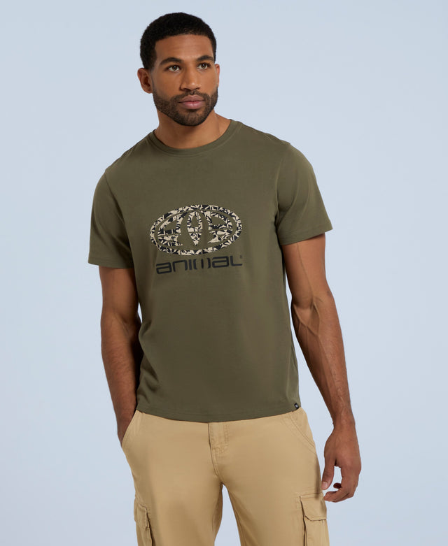 Jacob Mens Organic T-Shirt - Khaki