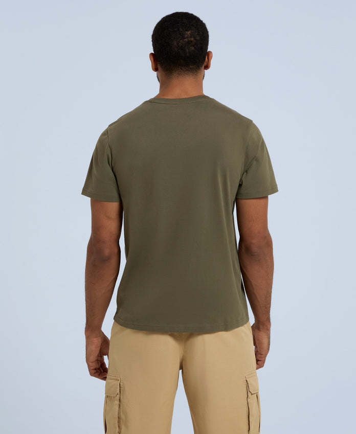 Jacob Mens Organic T-Shirt - Khaki
