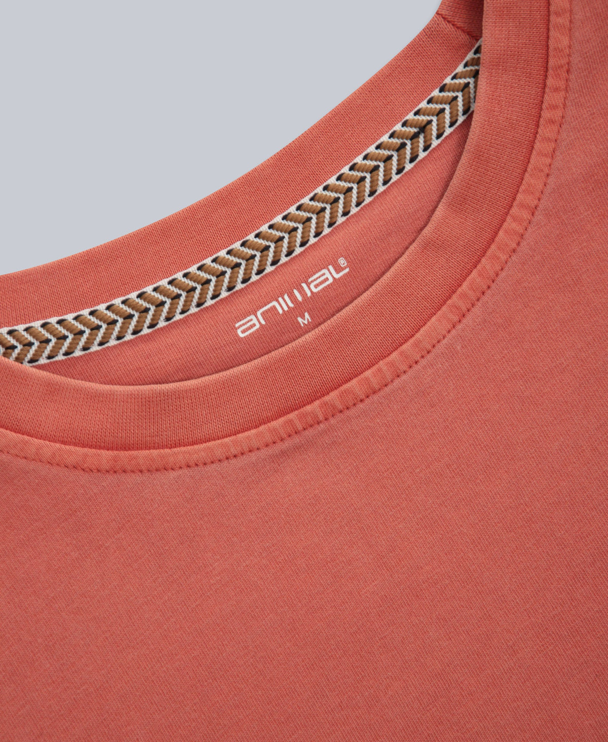Chase Mens Graphic Relaxed T-Shirt - Burnt Orange