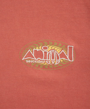 Chase Mens Graphic Relaxed T-Shirt - Burnt Orange