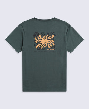 Chase Mens Graphic Relaxed T-Shirt - Green