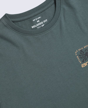 Chase Mens Graphic Relaxed T-Shirt - Green