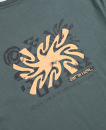 Chase Mens Graphic Relaxed T-Shirt - Green