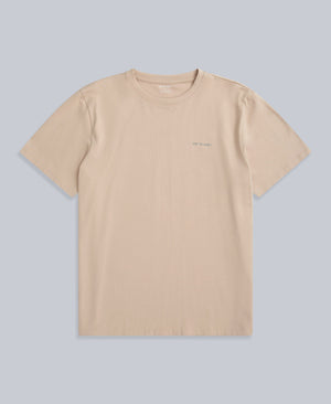 Chase Mens Graphic Relaxed T-Shirt - Light Beige