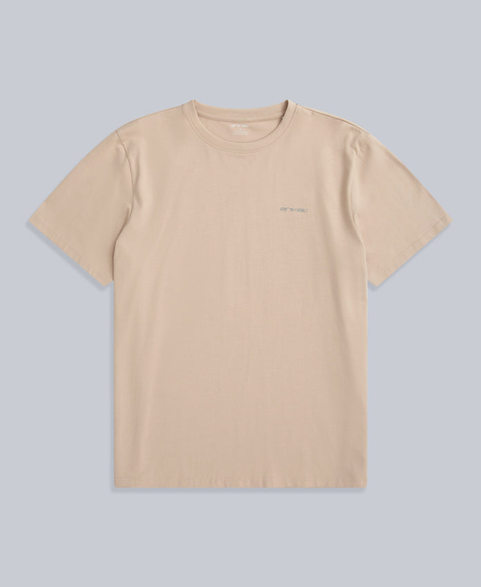 Chase Mens Relaxed T-Shirt - Light Beige