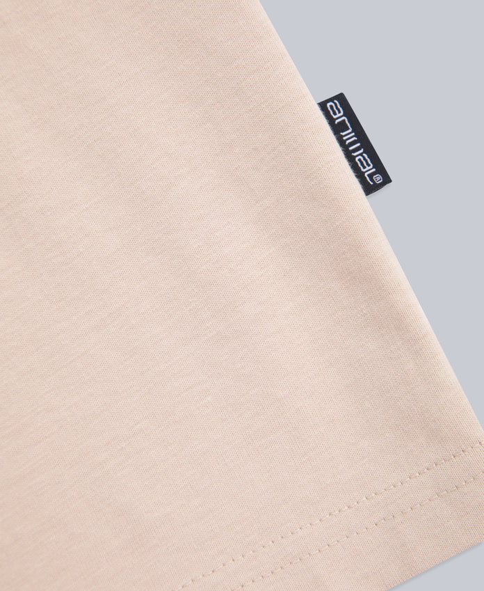 Chase Mens Relaxed T-Shirt - Light Beige