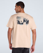 Chase Mens Relaxed T-Shirt - Light Beige