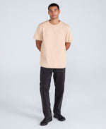 Chase Mens Relaxed T-Shirt - Light Beige