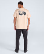 Chase Mens Relaxed T-Shirt - Light Beige